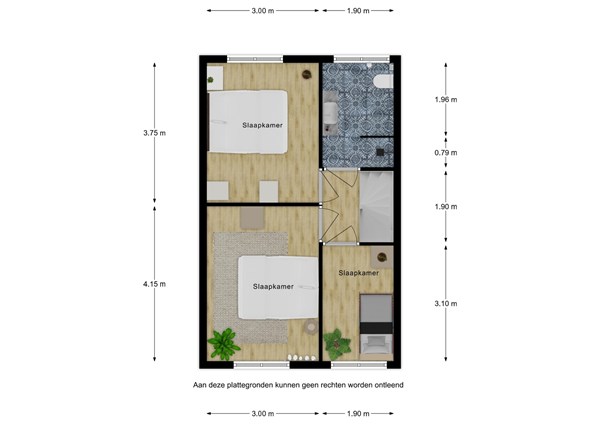 Floorplan - Mars 1, 4501 HG Oostburg